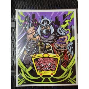 Teenage Mutant Ninja Turtles TMNT The BAM! Box Geek VARIANT Art Print 34/150